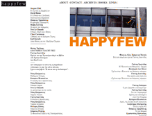 Tablet Screenshot of happyfew.gr